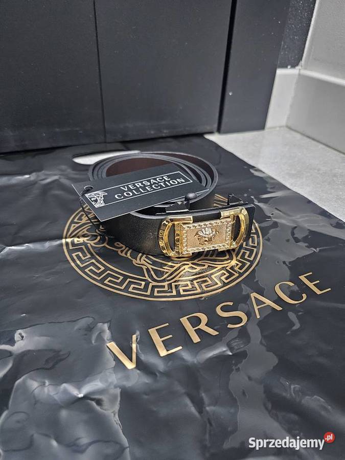 Pasek skórzany versace Poznań