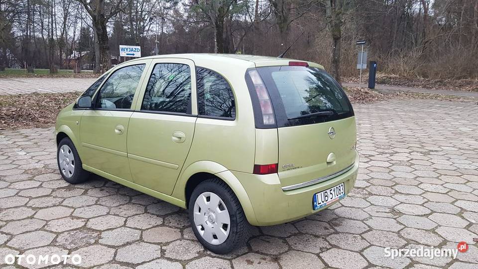 Opel Meriva 14 Cosmo 2007 benzyna Rok produkcji 2007 Lublin