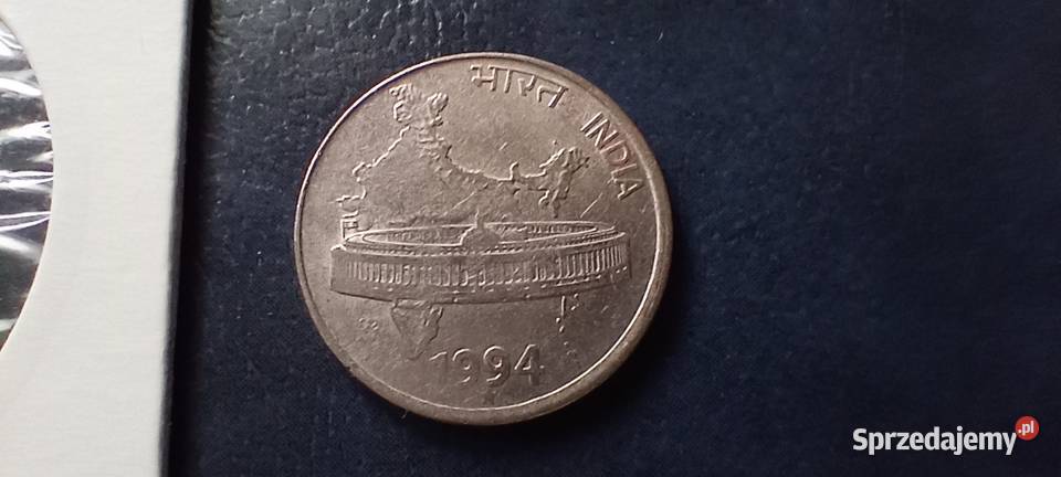 Stare monety 50 pajs 1994 Indie Numizmatyka podkarpackie Lesko