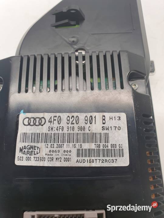 LICZNIK ZEGARY AUDI A6 C6 32 42 4F0920901B osobowe Przystajń