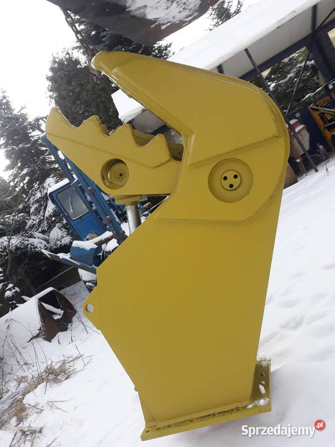 szczęka tnąco wyburzeniowa do kaparek waga 2T Gotkowice