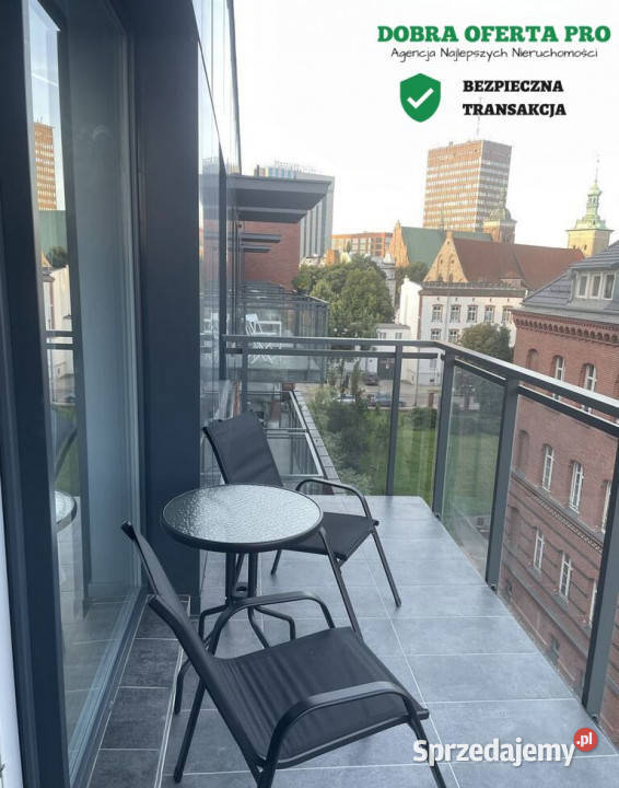 3 pokoje Bastion Wałowa Balkon Centrum Piętro 4 pomorskie Gdańsk