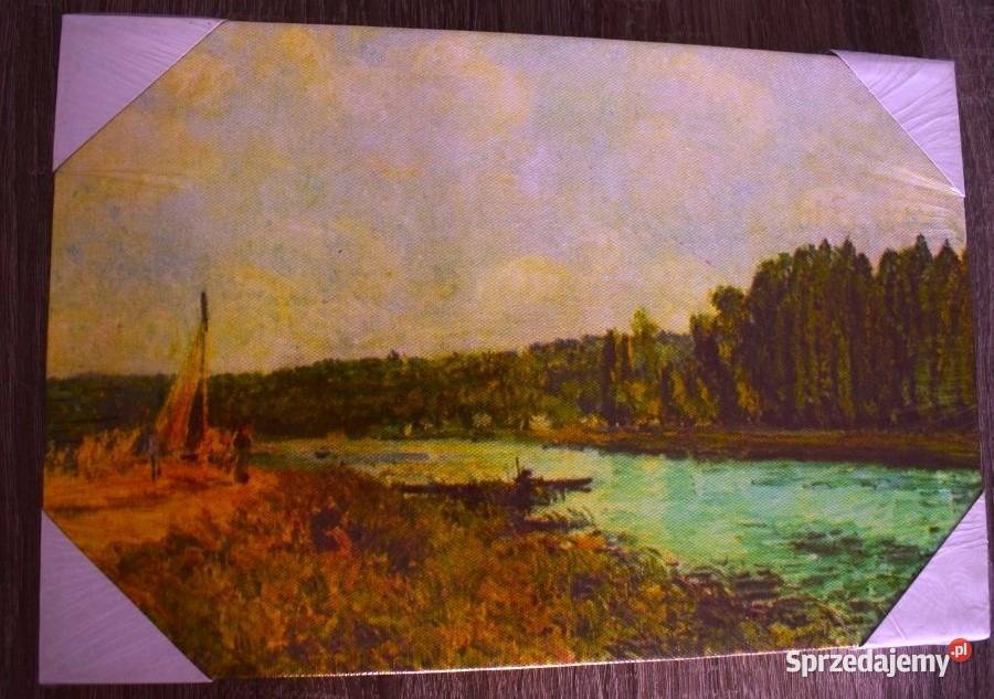 Malarskie pejzaże cztery reprodukcje piąta Chełmno
