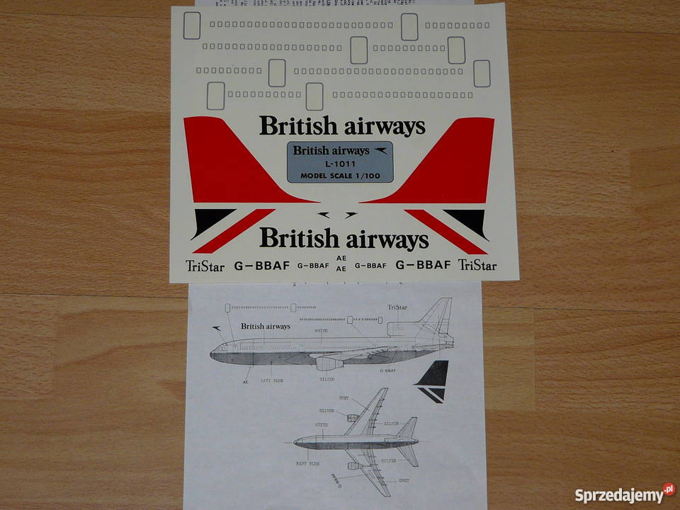 Samolot Lockheed L1011 Tristar 1100 Piękny 3 x Rabka-Zdrój