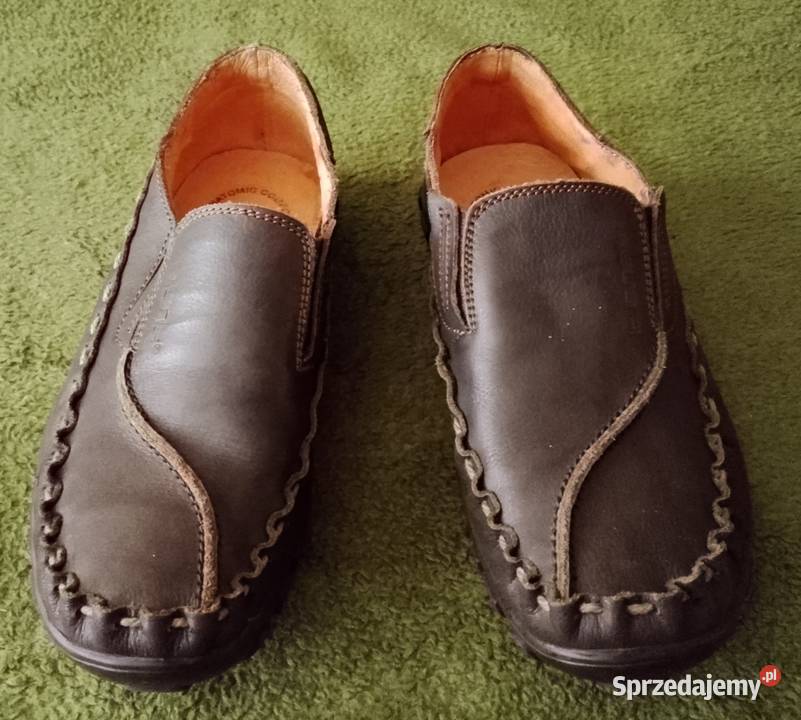 Mokasyny marki BONE rozmiar 41 skóra śląskie Katowice