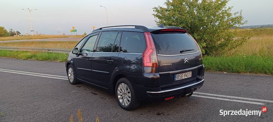 Citroen C4 grand Picasso 20B granatowy Raczki