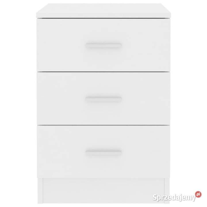 Szafka nocna biała 38x35x56 materiał mazowieckie Warszawa