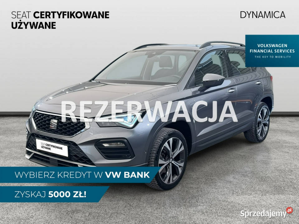 Seat Ateca VAT 23 Style 15TSI 150 DSG 2024 r gniazdo USB Myślenice