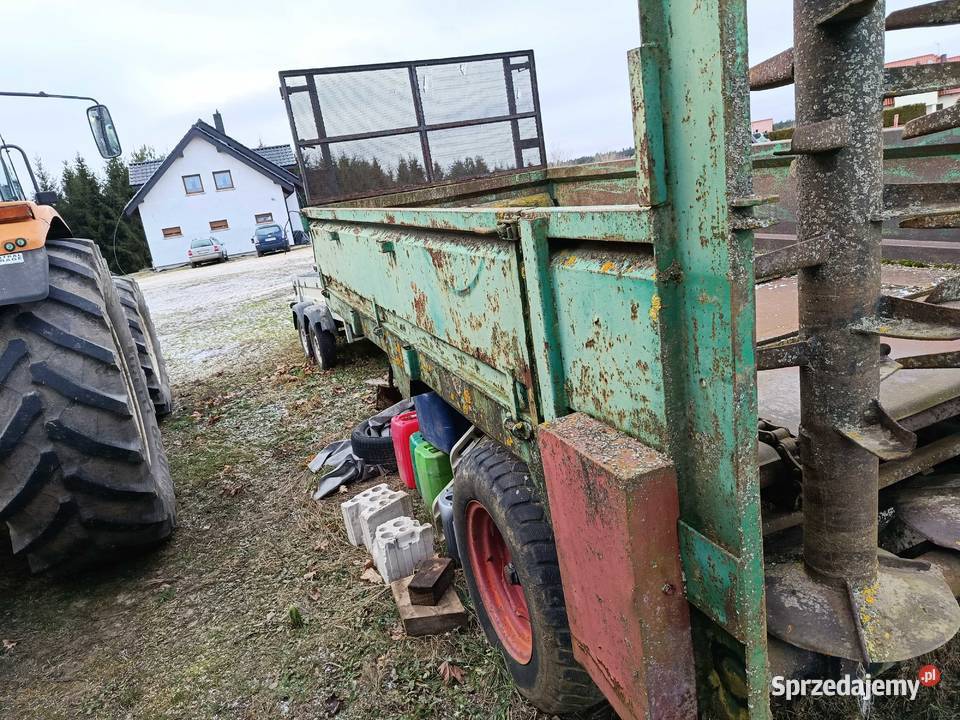 Sprzedam rozrzutnik obornika 4 tony Kwilcz