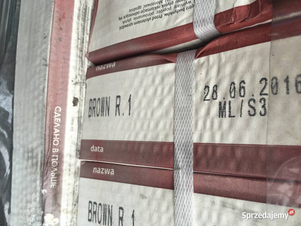 Glazura płytka ścienna brown r1 327x593 firmy Reguły