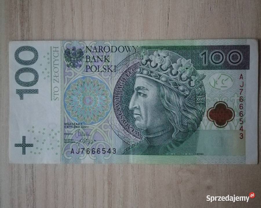 Banknoty Ciekawe Numery np 6665555111888 KOLEJNE Bytom