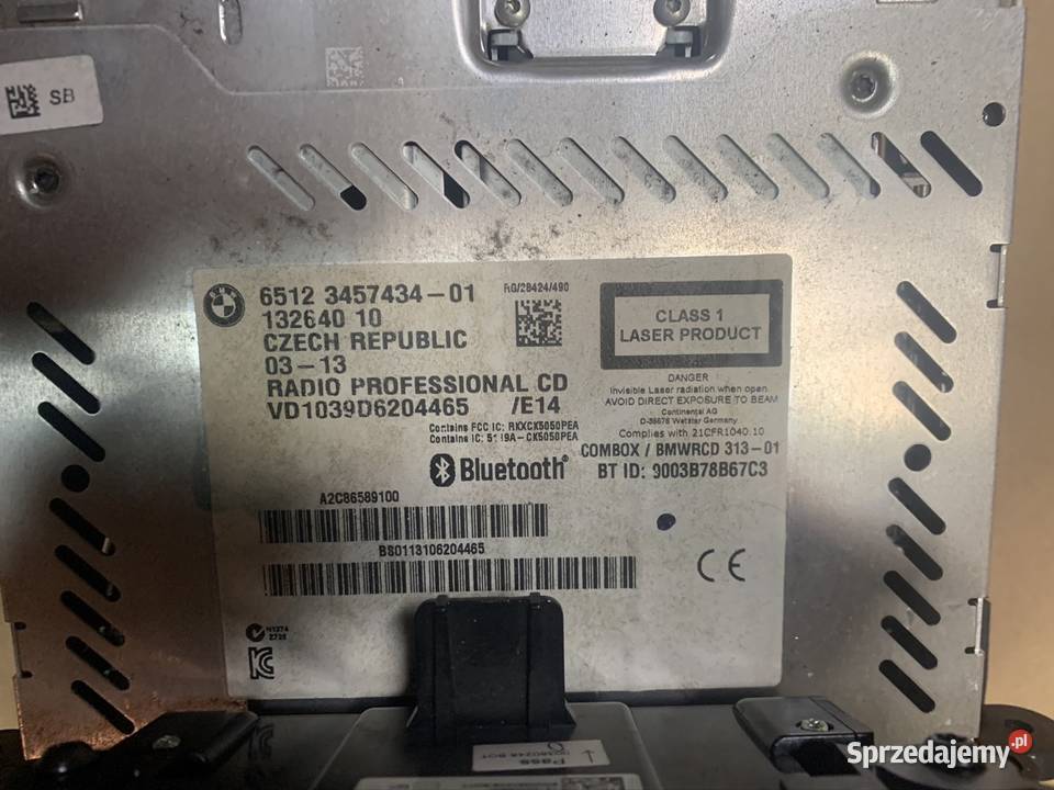 3457434 radio fabryczne mini cooper one s r55