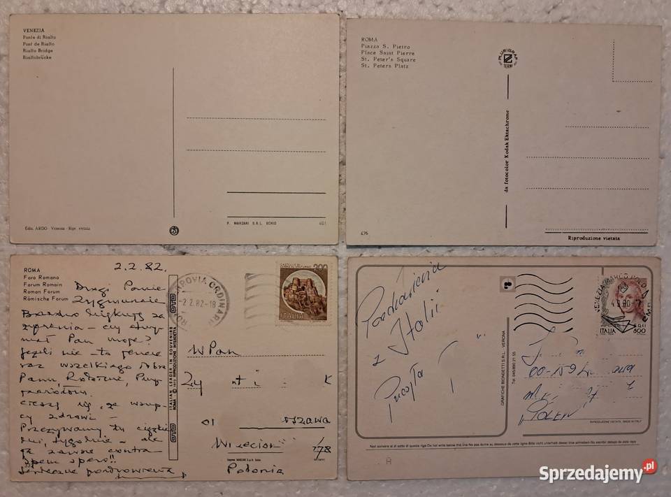Italia Rzym i Wenecja Warszawa