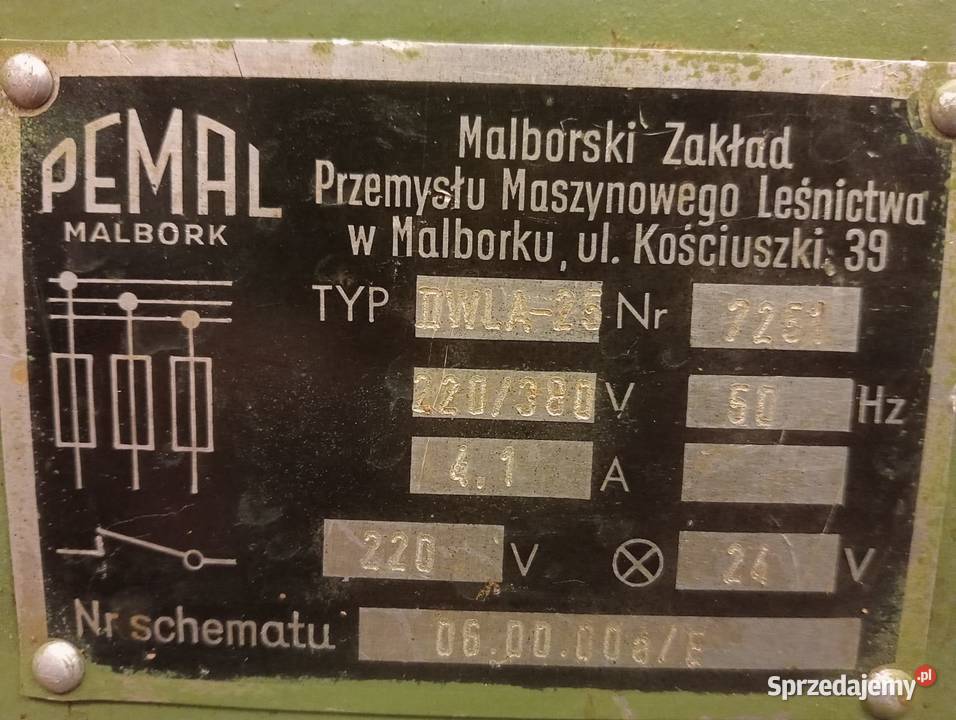Wiertarka pozioma PEMAL pomorskie Wejherowo sprzedam