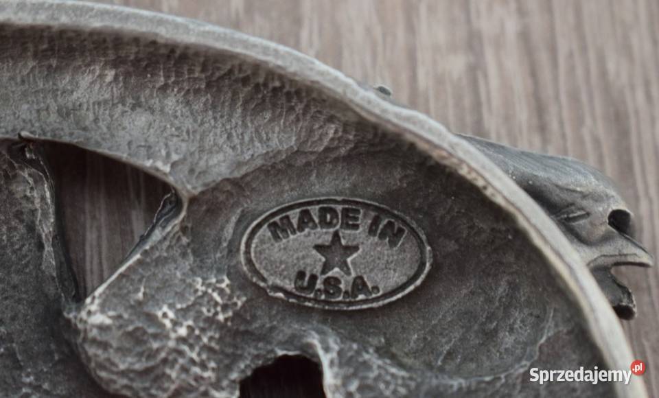 Solidna klamra z Amerykańskim Orłem z lat 7080 kujawsko-pomorskie Chełmno