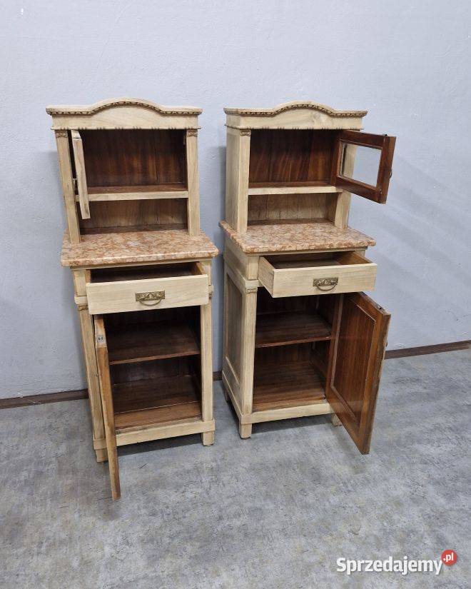 Unikatowe dębowe szafki nocne AntykiMarki Meble