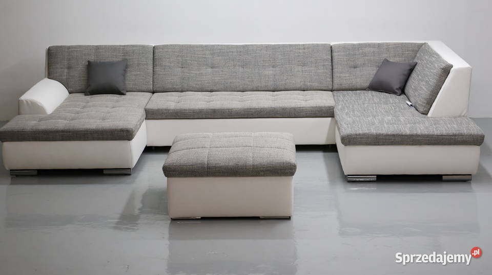 TND nowy niemiecki narożnik U z funkcja spania wielkopolskie