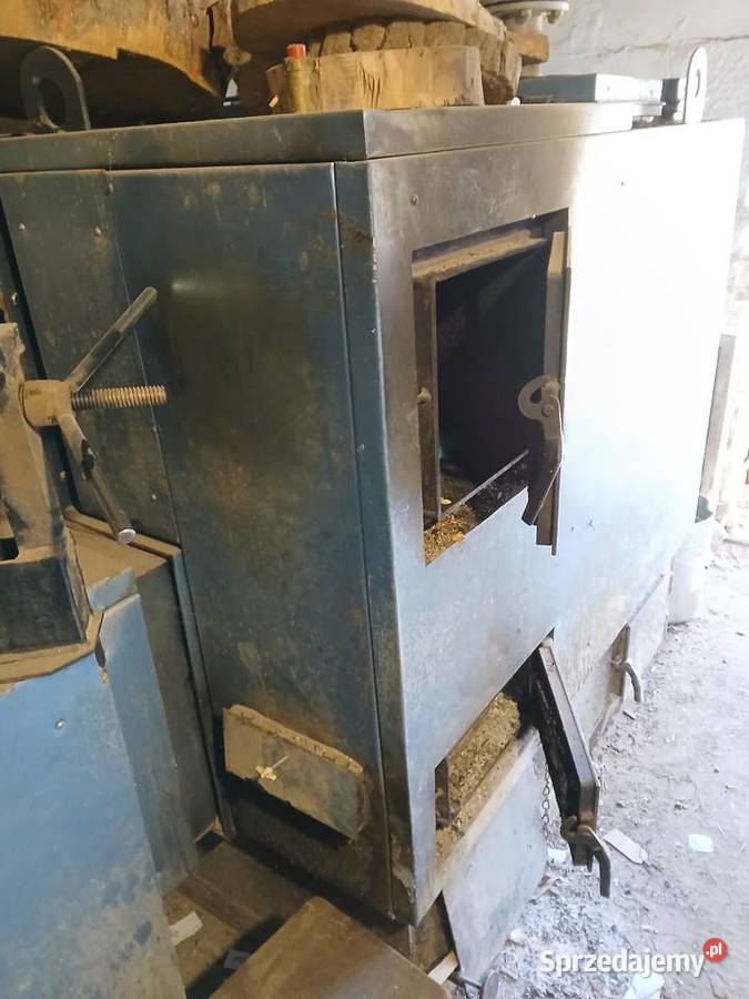 Piec 200KW z AZSO trocina drewno węgiel Marysin