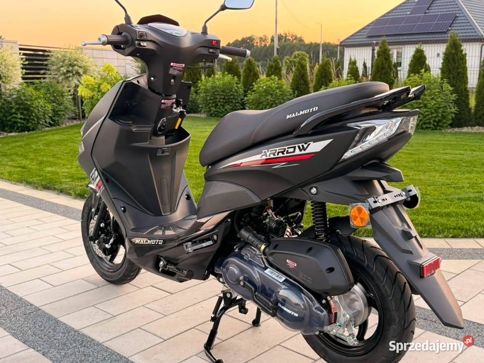 Nowy skuter Malmoto Arrow 50cc 2026r 24msc Siedlce sprzedam