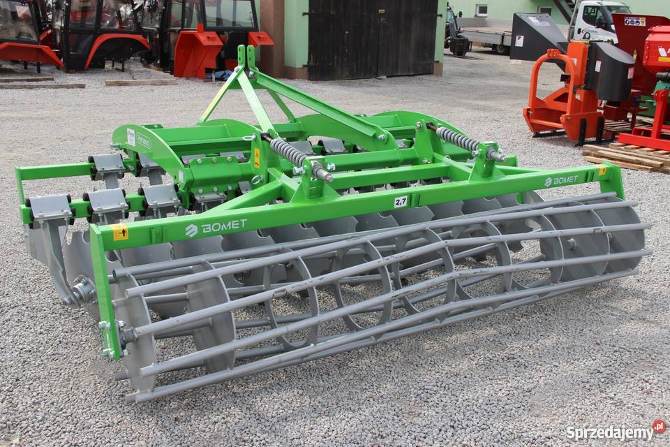 Brona talerzowa kompaktowa zawieszana Bomet