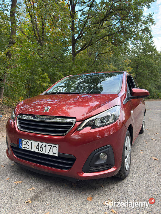 peugeot 108 mały przebieg Rok produkcji 2020 łódzkie Brzeźnio