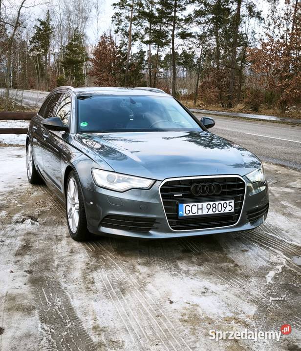 Audi A6 C7 Avant 30 TDI Quattro SLine Stronic 204KM pomorskie Chojnice