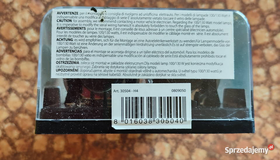 Sprzedam nowe żarówki H4 BOTTARI BLUE Pozostałe Lublin