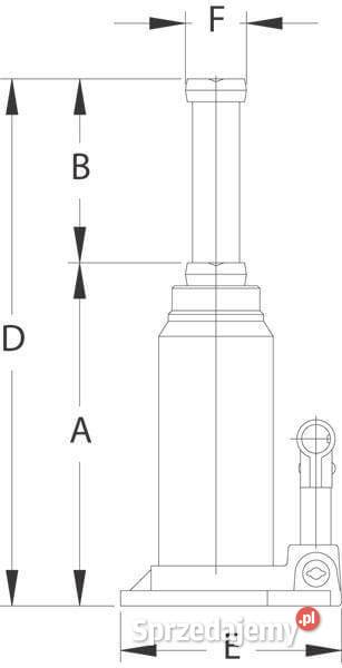 Hydrauliczny podnośnik słupkowy Compac 10 t Podnośniki kolumnowe Kamionna sprzedam