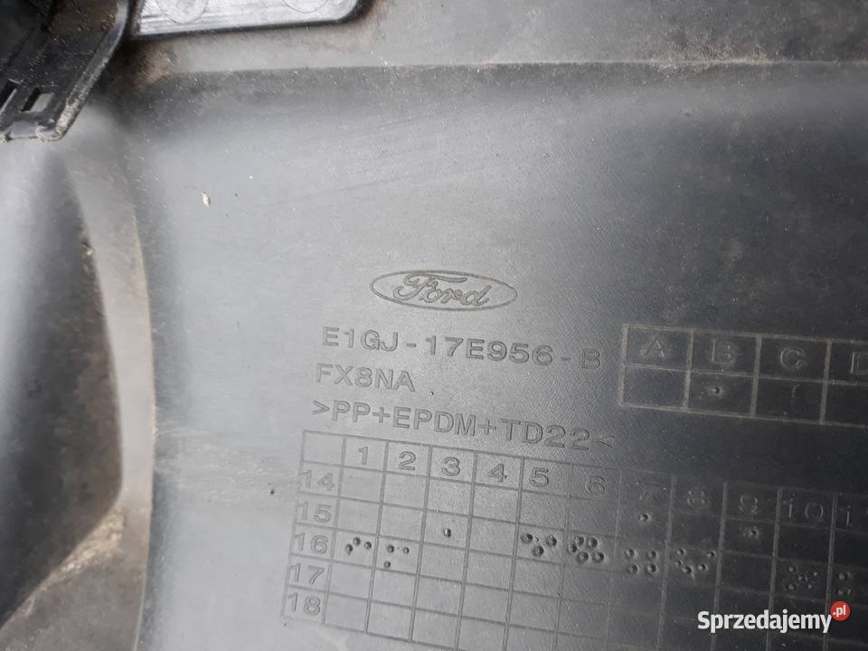 FORD S MK2 TITANIUM DYFUZOR SPOILER TYŁ Międzychód