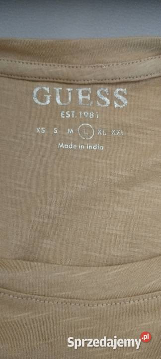 Koszulki Guess oryginalne XLLM Rozmiar 42(XL) Piaseczno sprzedam