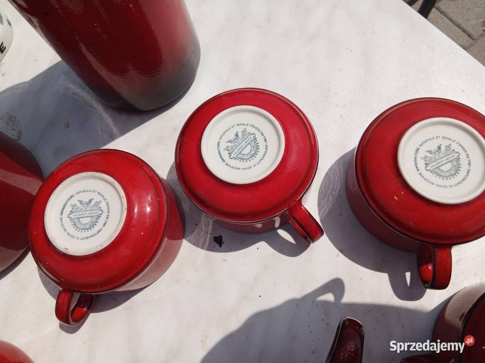 Zestaw ceramiki porcelany Luxemburg PRL zabytek Antyki, Sztuka, Kolekcje małopolskie