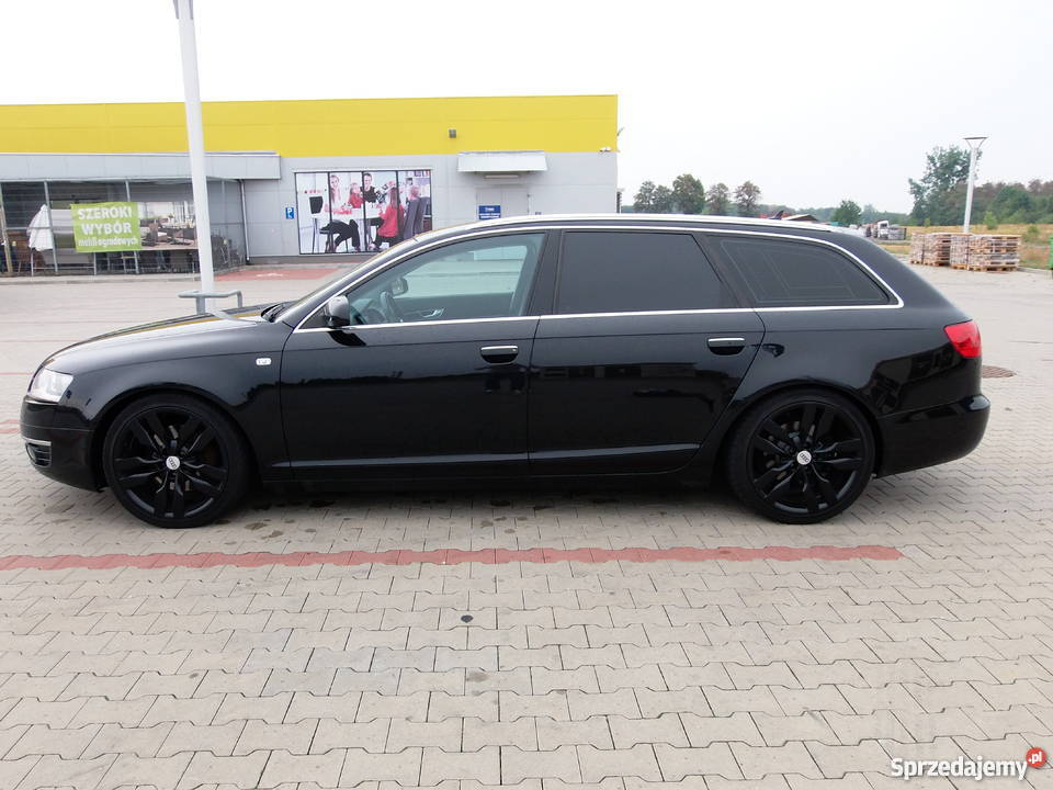AUDI A6 C6 Monitory Navi Bixenon SkóraAlkantara czujnik parkowania A6 Łęczna