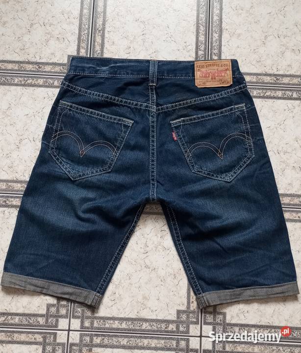 Levis krótkie spodenki jeansowe męskie r 3434