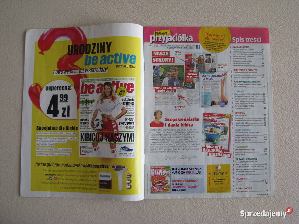 Przyjaciółka 8 z 2013 r i 12 z 2018 r Brzegi