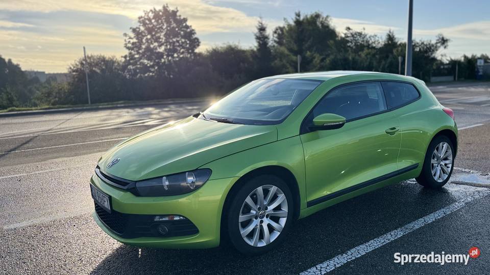 Volkswagen Scirocco 14 TSI 122 Zielony metalik manualna Gdynia sprzedam