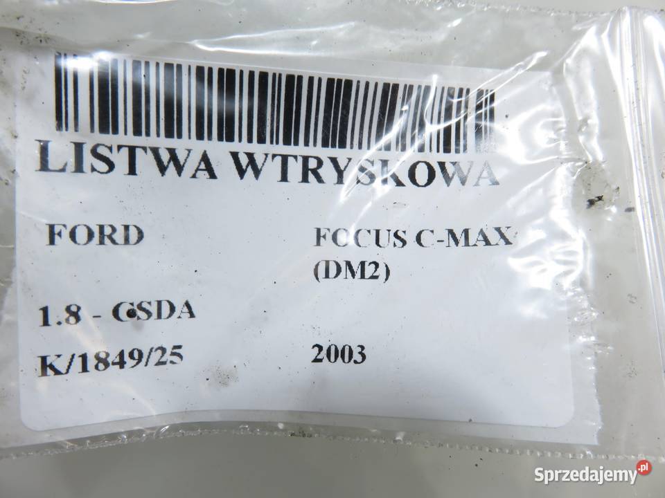 LISTWA WTRYSKOWA FORD FOCUS C 18 4M8G9D280AA sprzedam