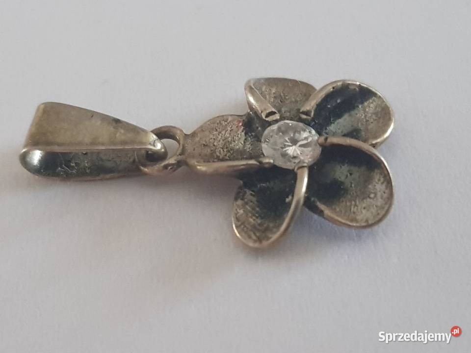 Srebrna zawieszka przywieszka wisiorek ozdoba świętokrzyskie
