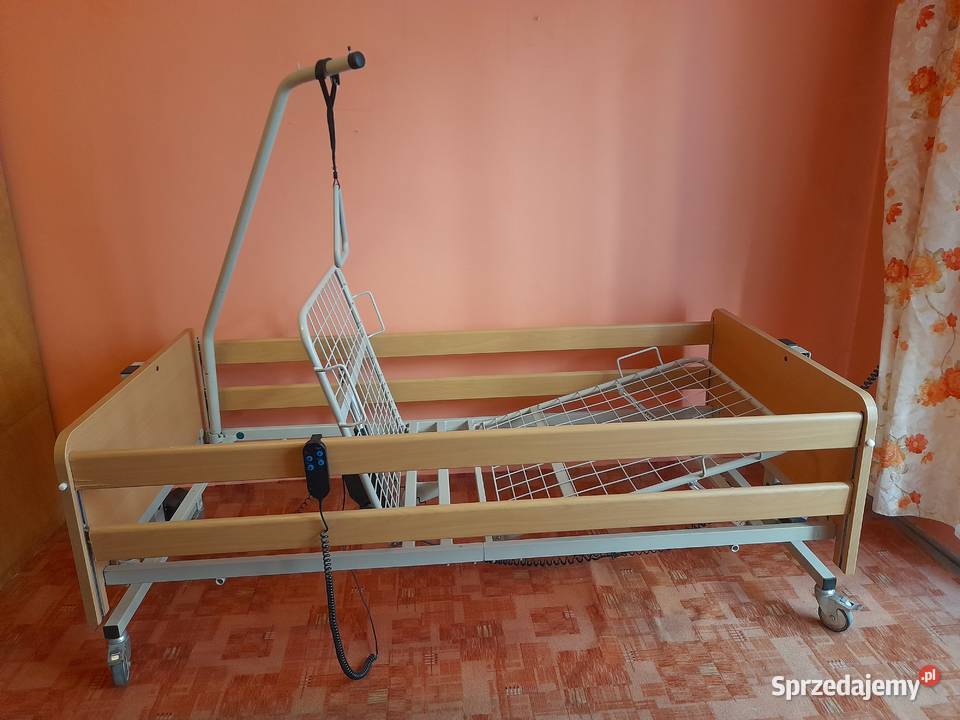 Łóżko Rehabilitacyjne Elektryczne AKS na pilota