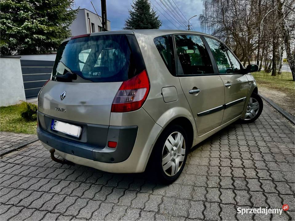 ZadbanyRenaultScenic2006r15DieselHakPanoramaMożZa autoalarm Zduńska Wola