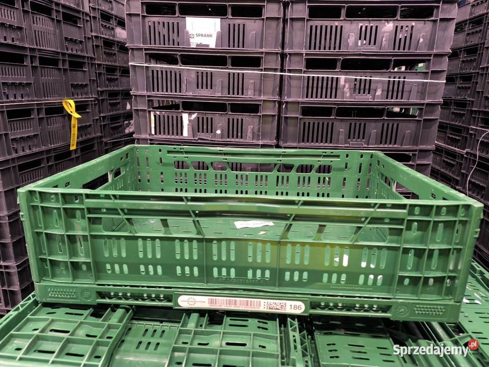Sprzedam składane plastikowe skrzynki Grodzisk Mazowiecki