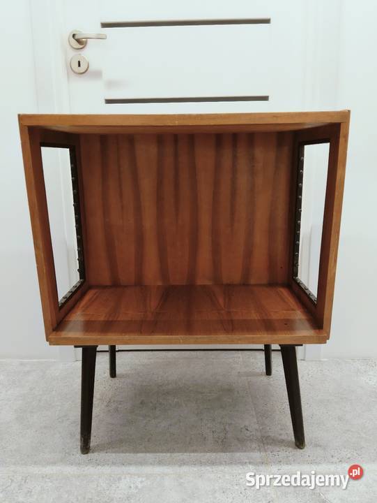 Stolik pod radiotelewizor model z żyłkami PRL Kraków sprzedam