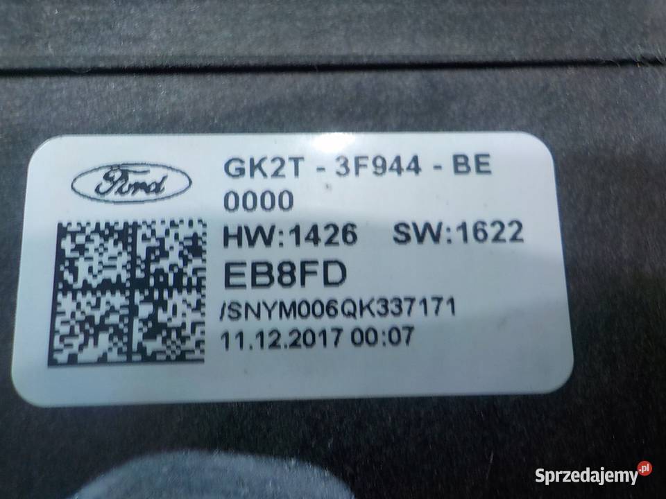 FORD TRANSIT CUSTOM I 20 TDCI 17r 5D przelacznik osobowe Suków