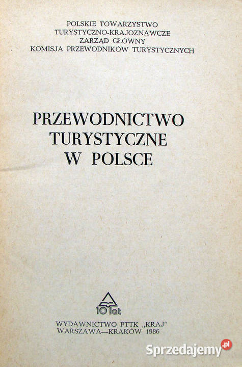 Przewodnictwo turystyczne w Polsce Pozostałe Limanowa sprzedam