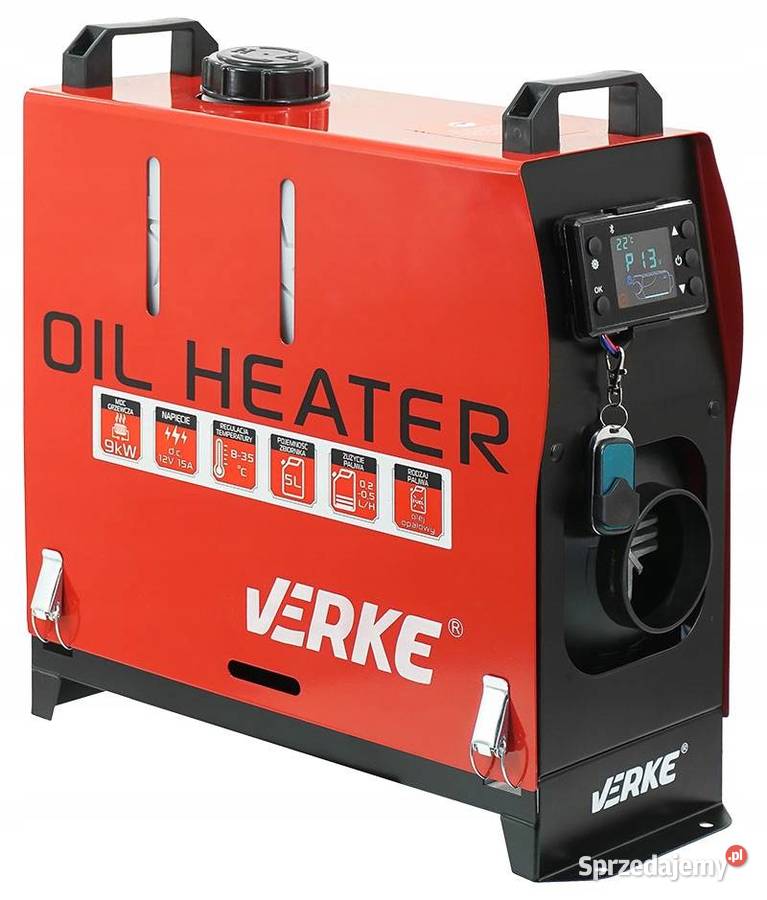 MOCNA NAGRZEWNICA 9Kw Ogrzewanie Postojowe 12V sprzedam