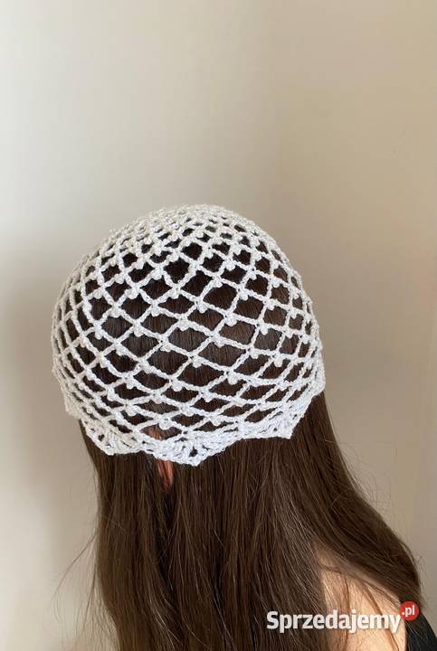 Ażurowa czapeczka dokerka Jastków
