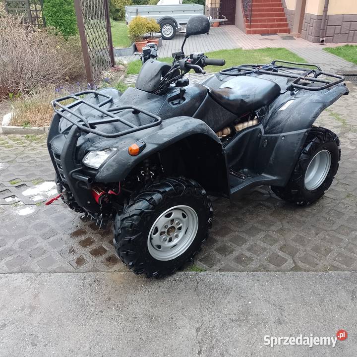 Honda TRX 420 zarejestrowany pług 420cm3 Motoryzacja Brzesko