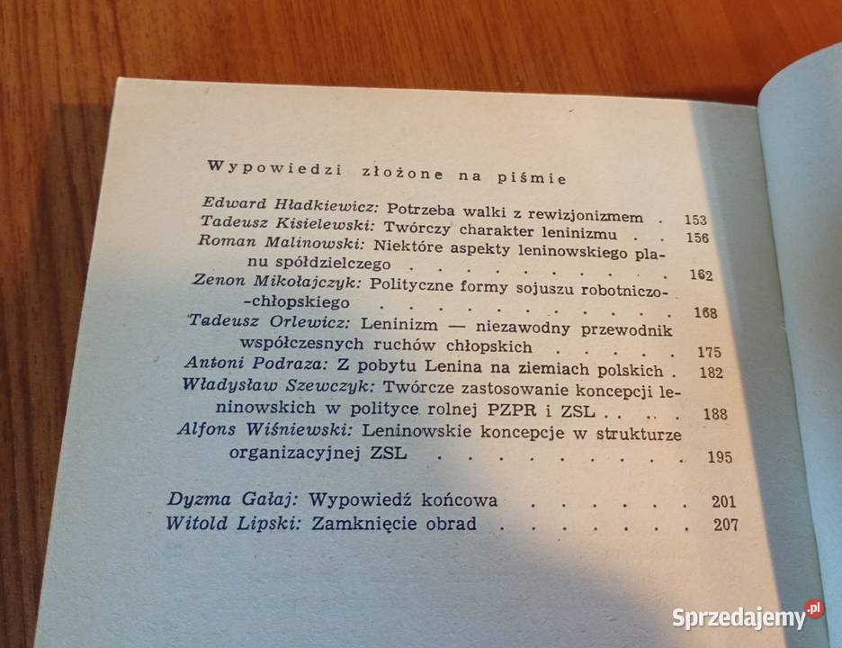 Teoria Lenina a kwestia chłopska w Polsce Zenon pomorskie Gdańsk