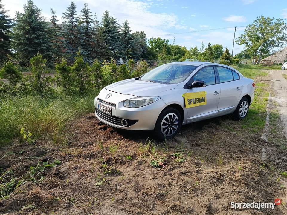 Renault fluence 16 2012 benzyna gaz Sochaczew sprzedam
