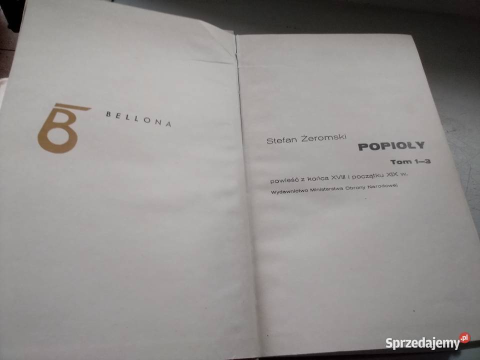 SŻeromski Popioły Tom 13