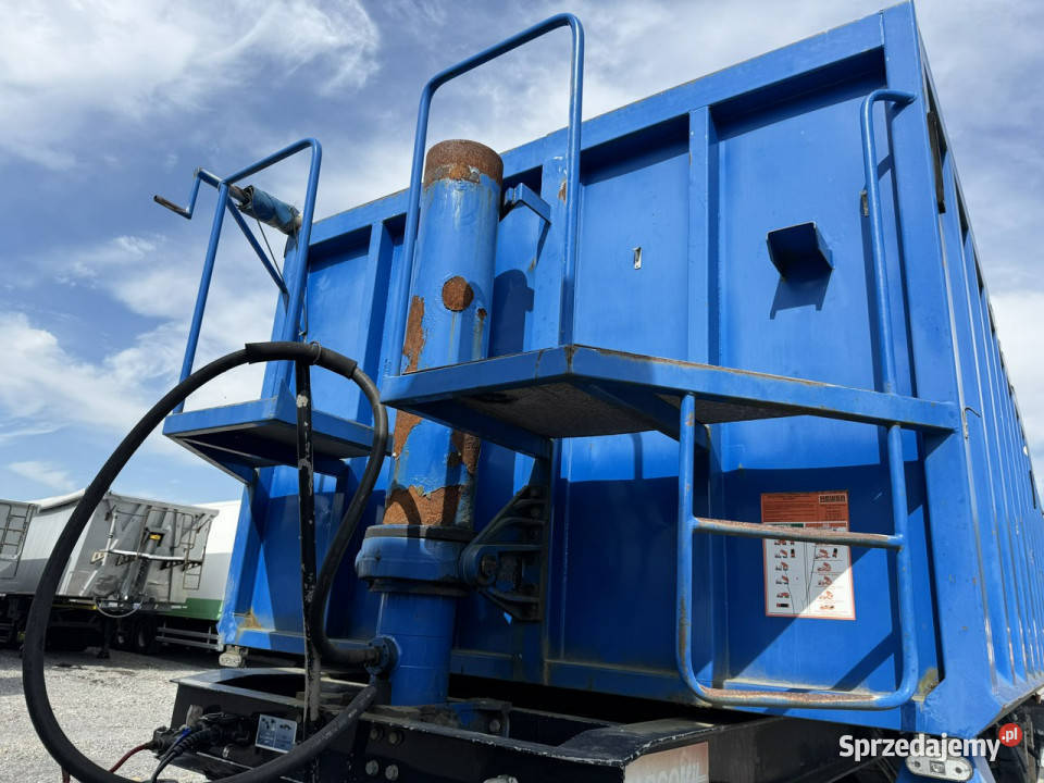 wywrotka Ovibos Kargomil 35m STALOWA OKAZJA Stan Widełki